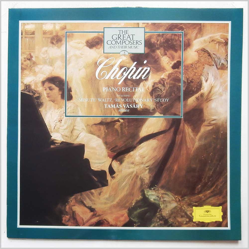 Chopin, Tamas Vasary - Chopin: Piano Recital including Minute Waltz Revolutionary Study  (410 480-1) 