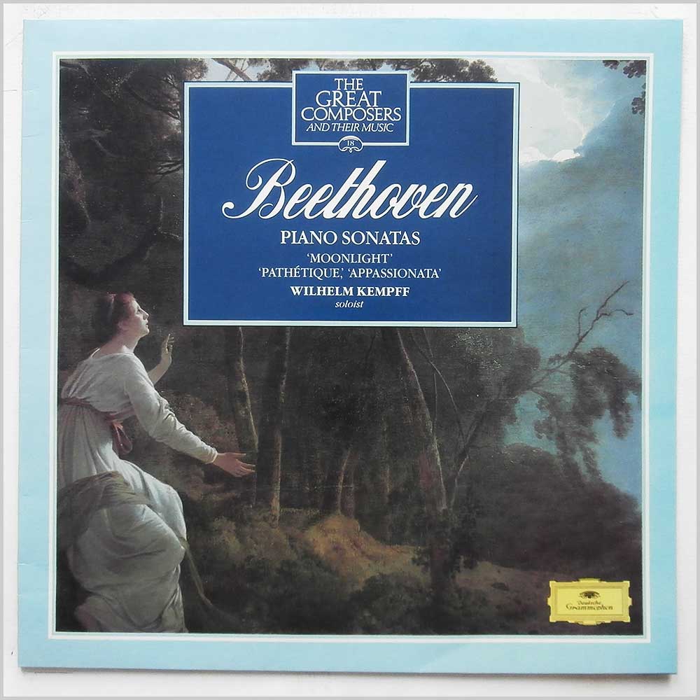 Beethoven, Wilhelm Kempff - Beethoven: Piano Sonatas Moonlight, Pathetique, Appassionata  (410 495-1) 