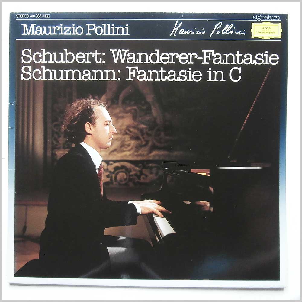 Maurizio Pollini - Schubert: Wanderer-Fantasie, Schumann: Fantasie In C  (410 983-1) 