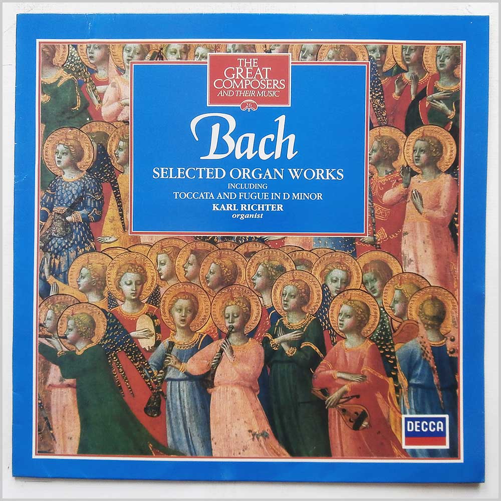 Bach, Karl Richter - Bach: Selected Organ Works including Toccata and Fugue in D Minor  (411 003-1) 