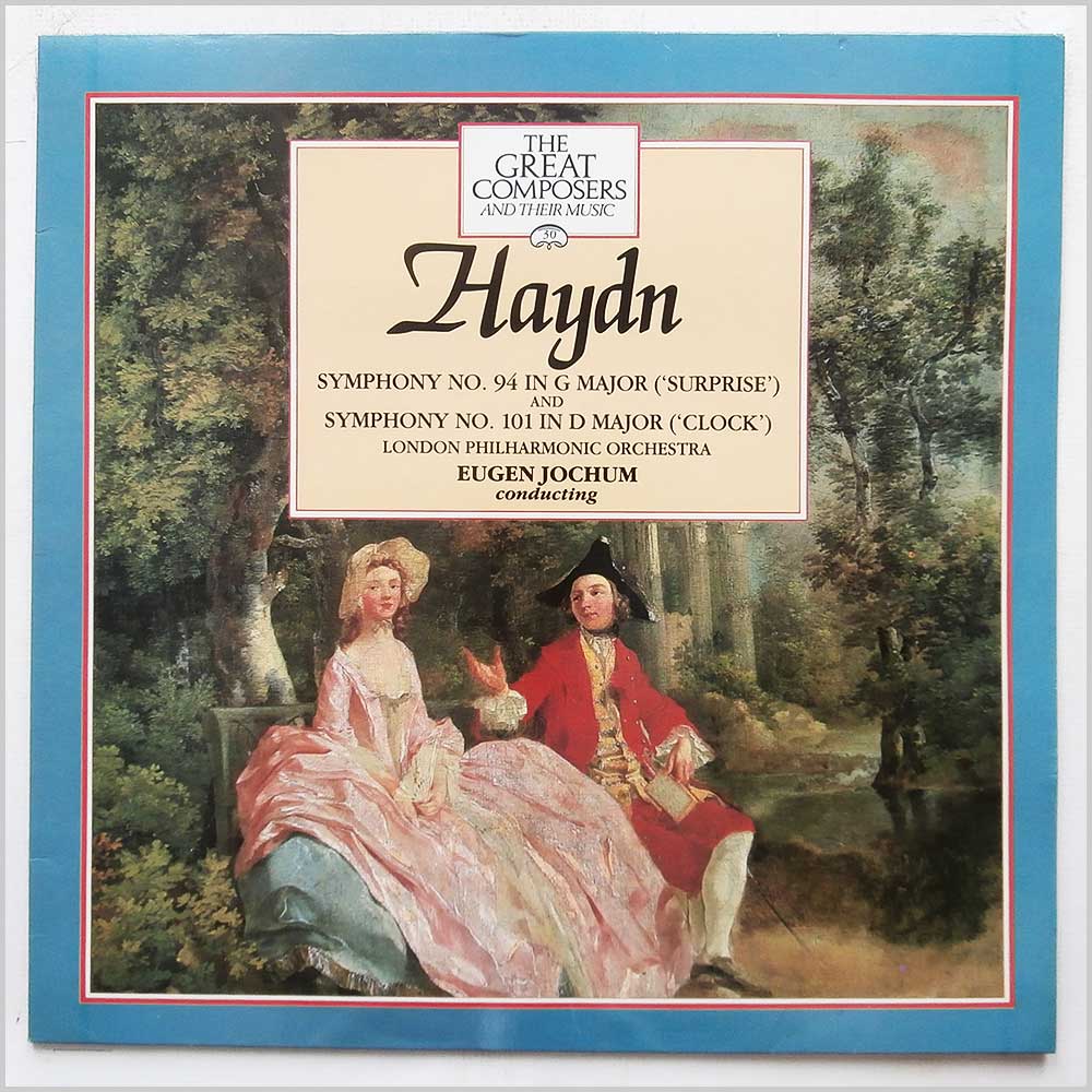 Haydn, London Philharmonic Orchestra, Eugen Jochum - Haydn: Symphony No.94 in G Major (Surprise) and Symphony No.101 in D Major (Clock)  (411 007-1) 