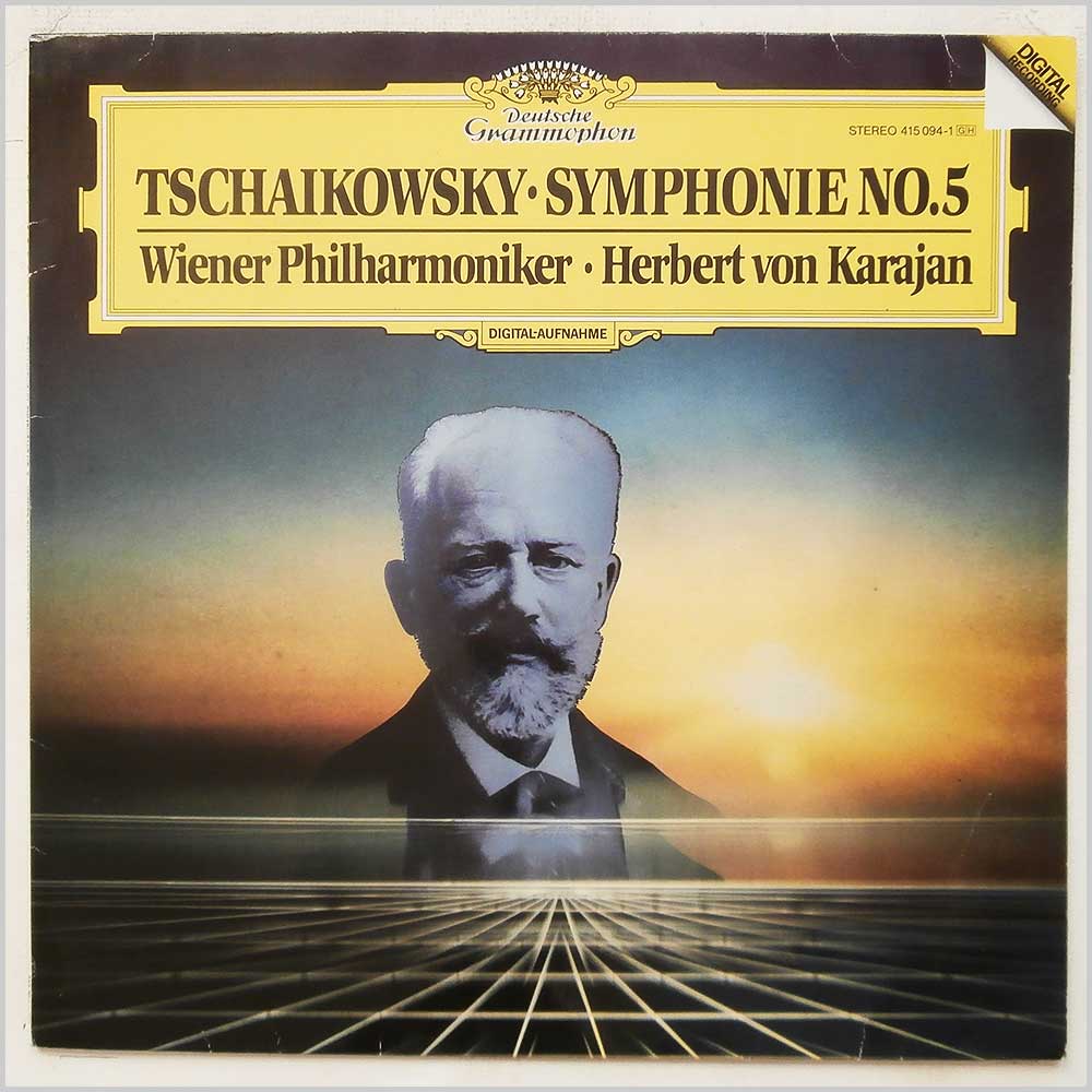 Herbert Von Karajan, Wiener Philharmoniker - Tschaikowsky: Symphonie No.5  (415 094-1) 