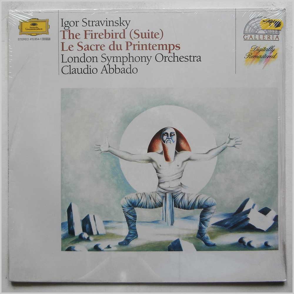 Claudio Abbado, London Symphony Orchestra - Igor Stravinsky: The Firebird (Suite), Le Sacre Du Printemps  (415 854-1) 