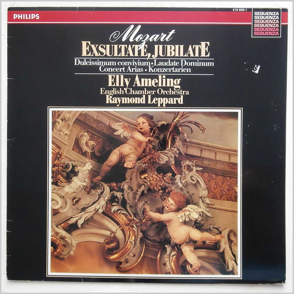 Elly Ameling, English Chamber Orchestra, Raymond Leppard - Mozart: Exsulate, Jubilate  (416 866-1) 