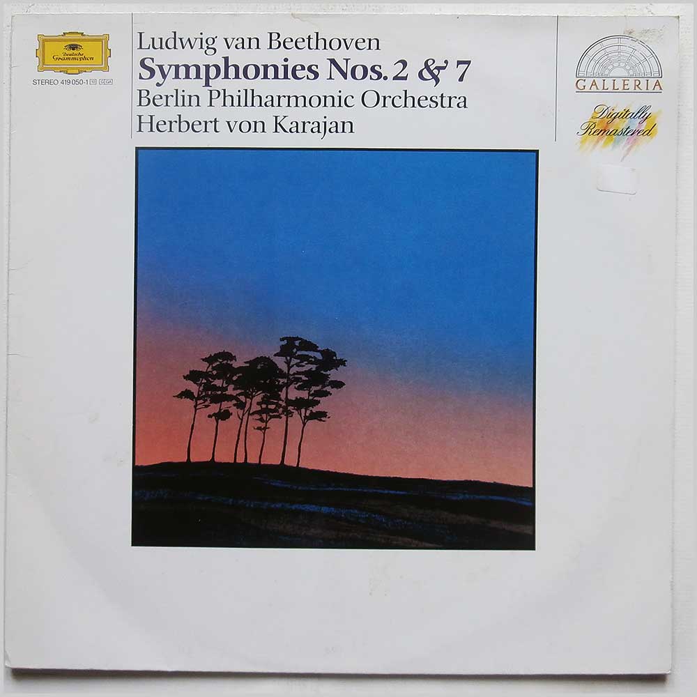 Herbert Von Karajan, Berliner Philharmonic Orchestra - Ludwig Van Beethoven: Symphonies Nos. 2 and 7  (419 050-1) 