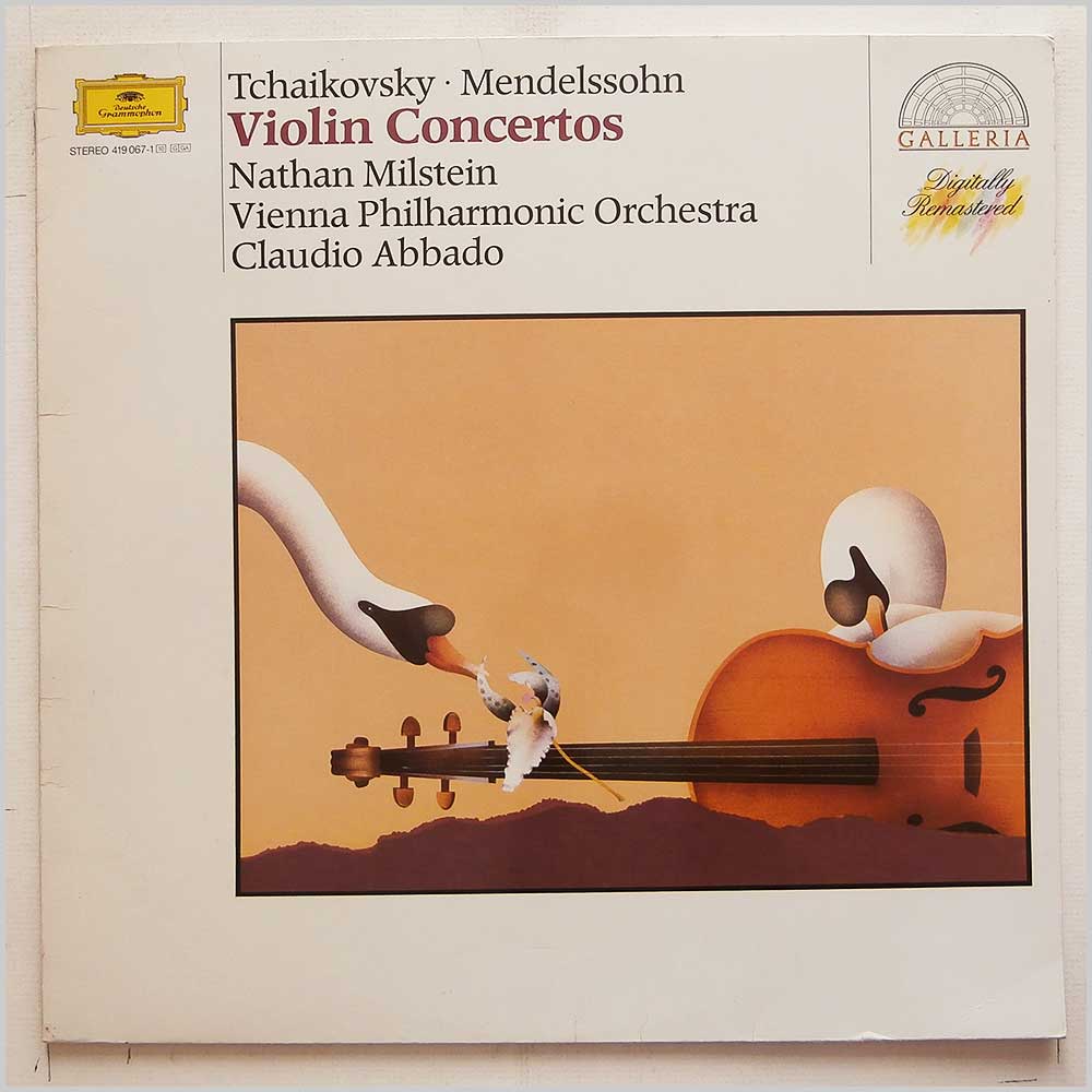 Claudio Abbado, Vienna Philharmonic Orchestra - Tchaikovsky, Mendelssohn: Violin Concertos  (419 067-1) 