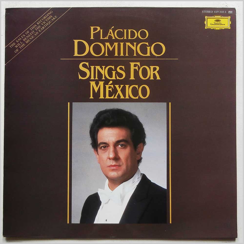 Placido Domingo - Canta Para Mexico  (419 310-1) 
