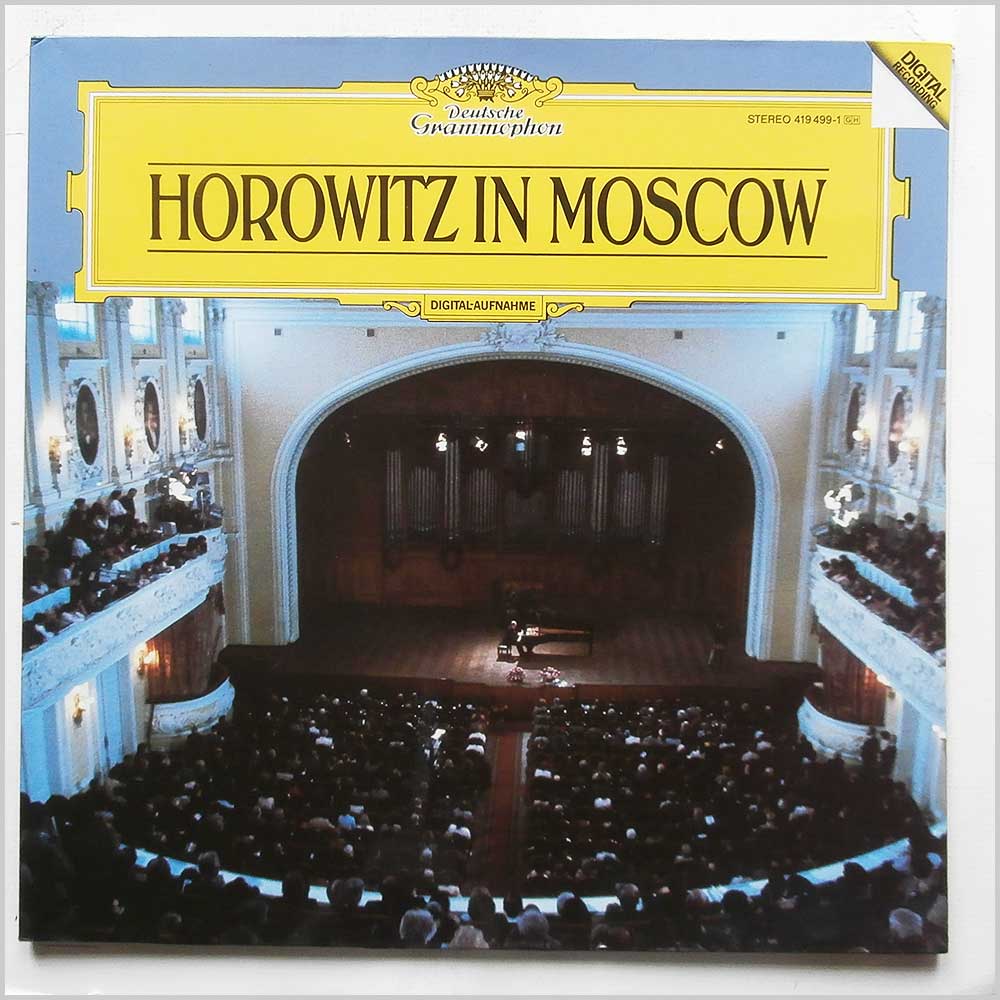 Vladimir Horowitz - Horowitz In Moscow  (419 499-1) 