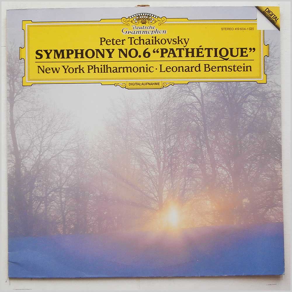 Leonard Bernstein, New York Philharmonic - Peter Tchaikovsky: Symphony No. 6 Pathetique  (419 604-1) 