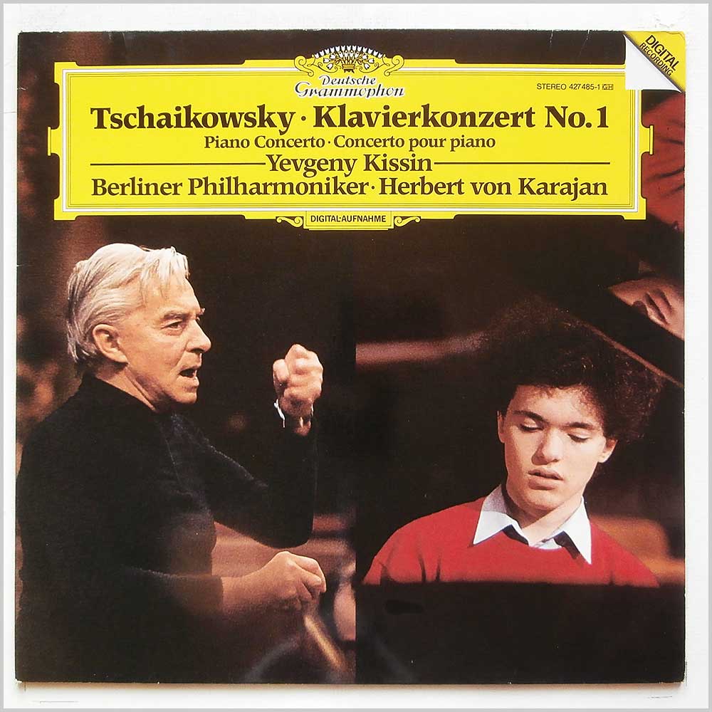 Yevgeny Kissin, Herbert Von Karajan, Berliner Philharmoniker - Tschaikovsky: Piano Concerto No. 1  (427 485-1) 