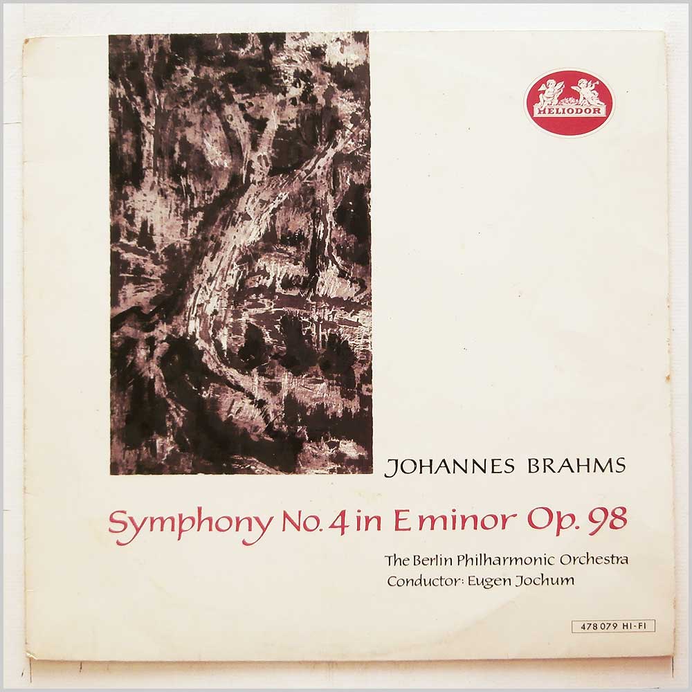 Eugen Jochum, The Berlin Philharmonic Orchestra - Johannes Brahms: Symphony No.4 in E Minor  (478 079) 