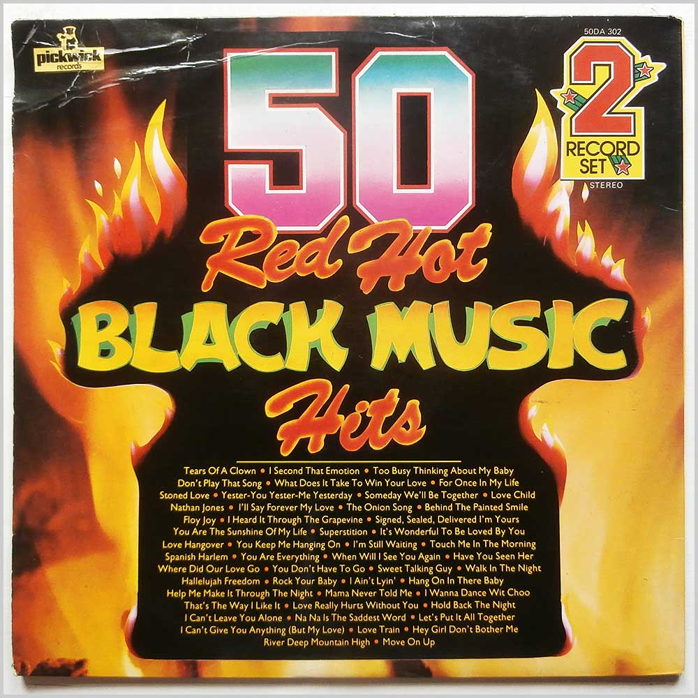 Various - 50 Red Hot Black Music Hits  (50DA 302) 