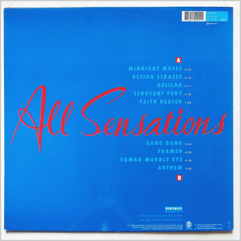 Sensational Alex Harvey Band - All Sensations  (512 201-1) 