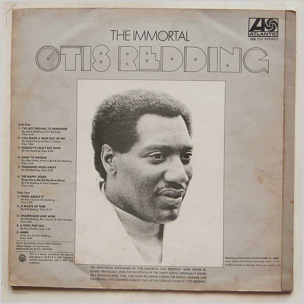 Otis Redding - The Immortal Otis Redding  (588 113) 