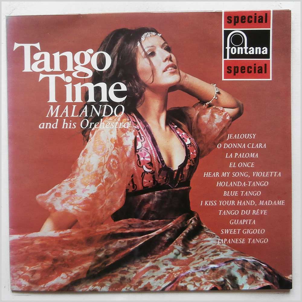 Malando and His Orchestra - Tango Time  (6428 004) 