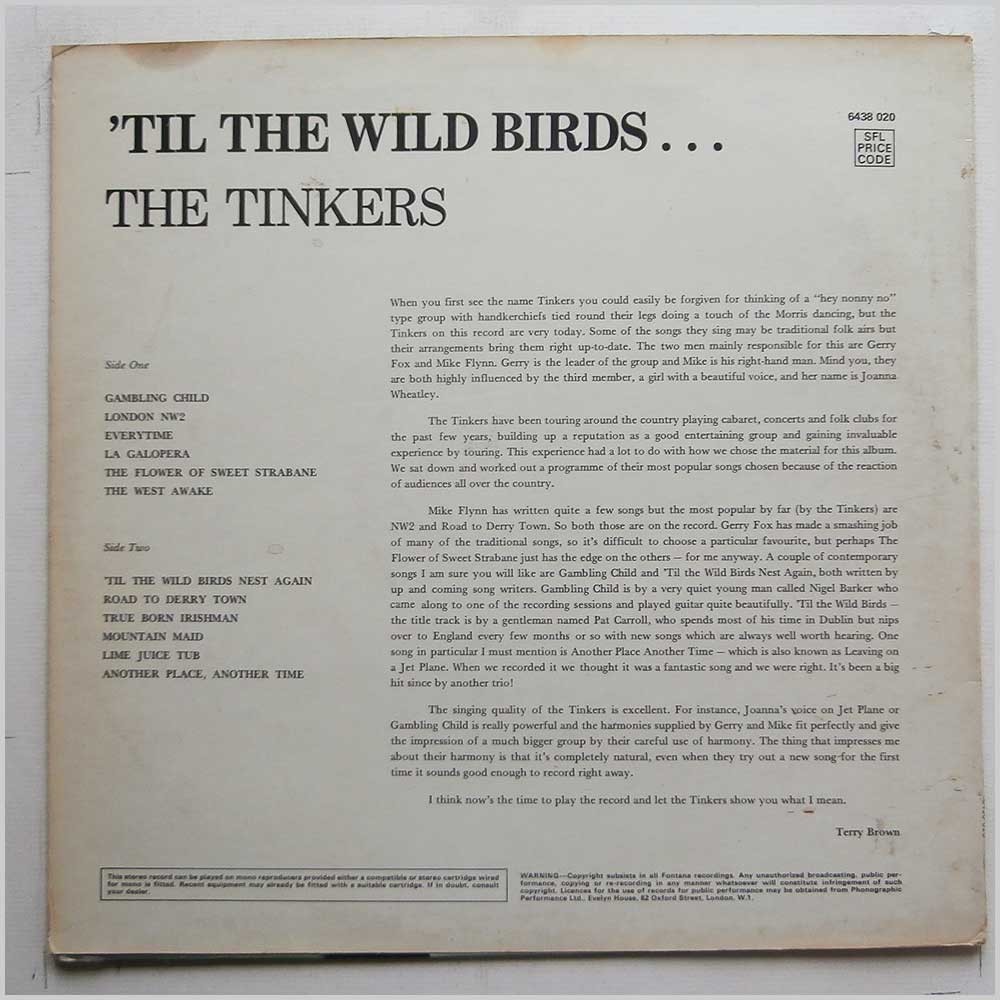 The Tinkers - til The Wild Birds  (6438 020) 