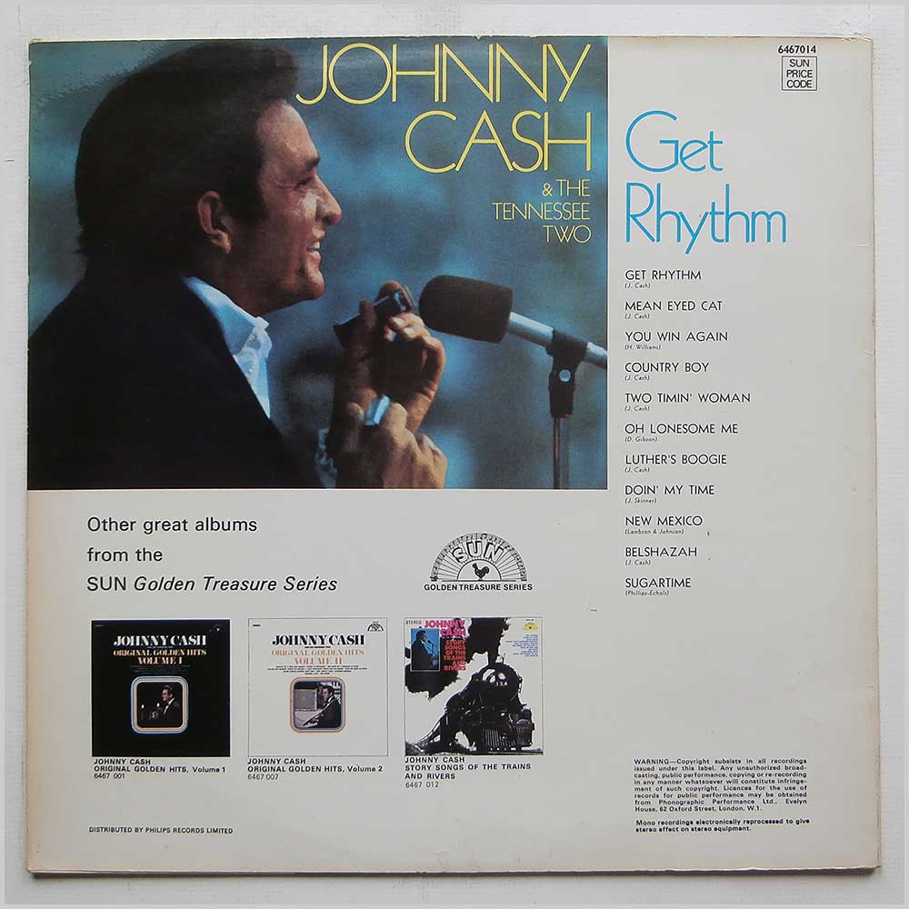 Johnny Cash and The Tennessee Two - Get Rhythm  (6467014) 