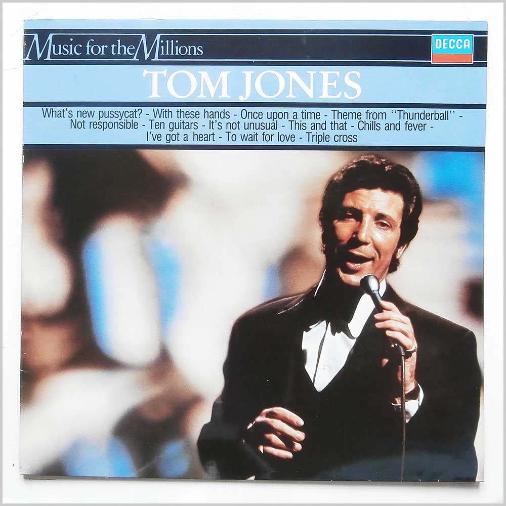 Tom Jones - Music For The Millions  (6495 106) 