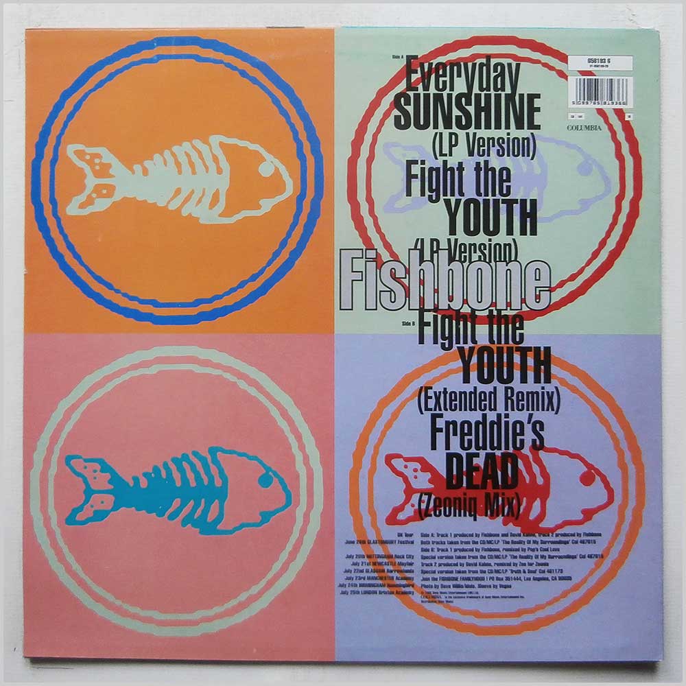 Fishbone - Everyday Sunshine, Fight The Youth  (658193 6) 