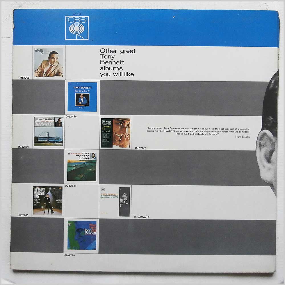 Tony Bennett - A String Of Tony's Hits  (66010) 