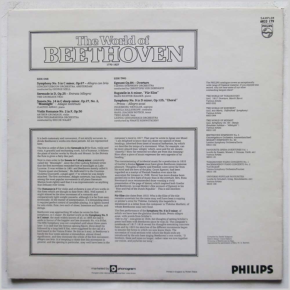 Various - The World Of Beethoven  (6833 179) 