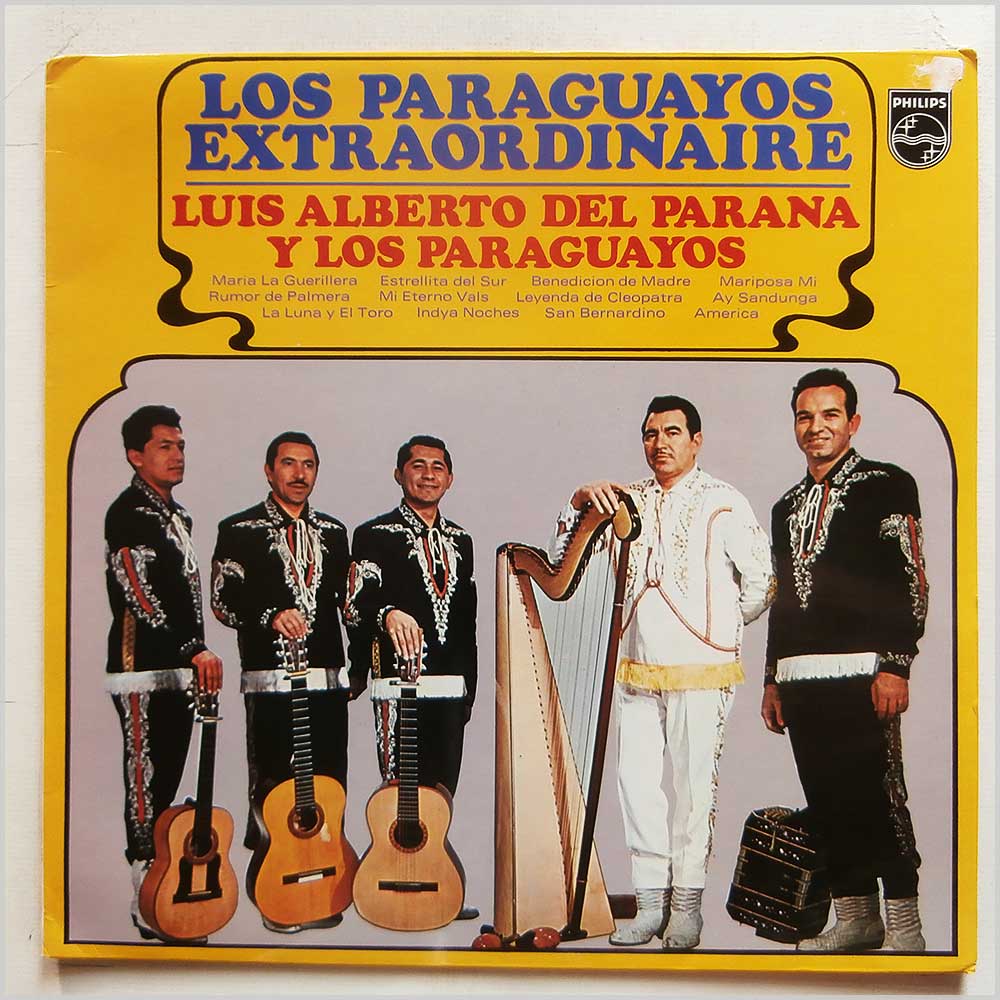 Luis Alberto Del Parana Y Los Paraguayos - Los Paraguayos Extraordinaire  (6850 005) 