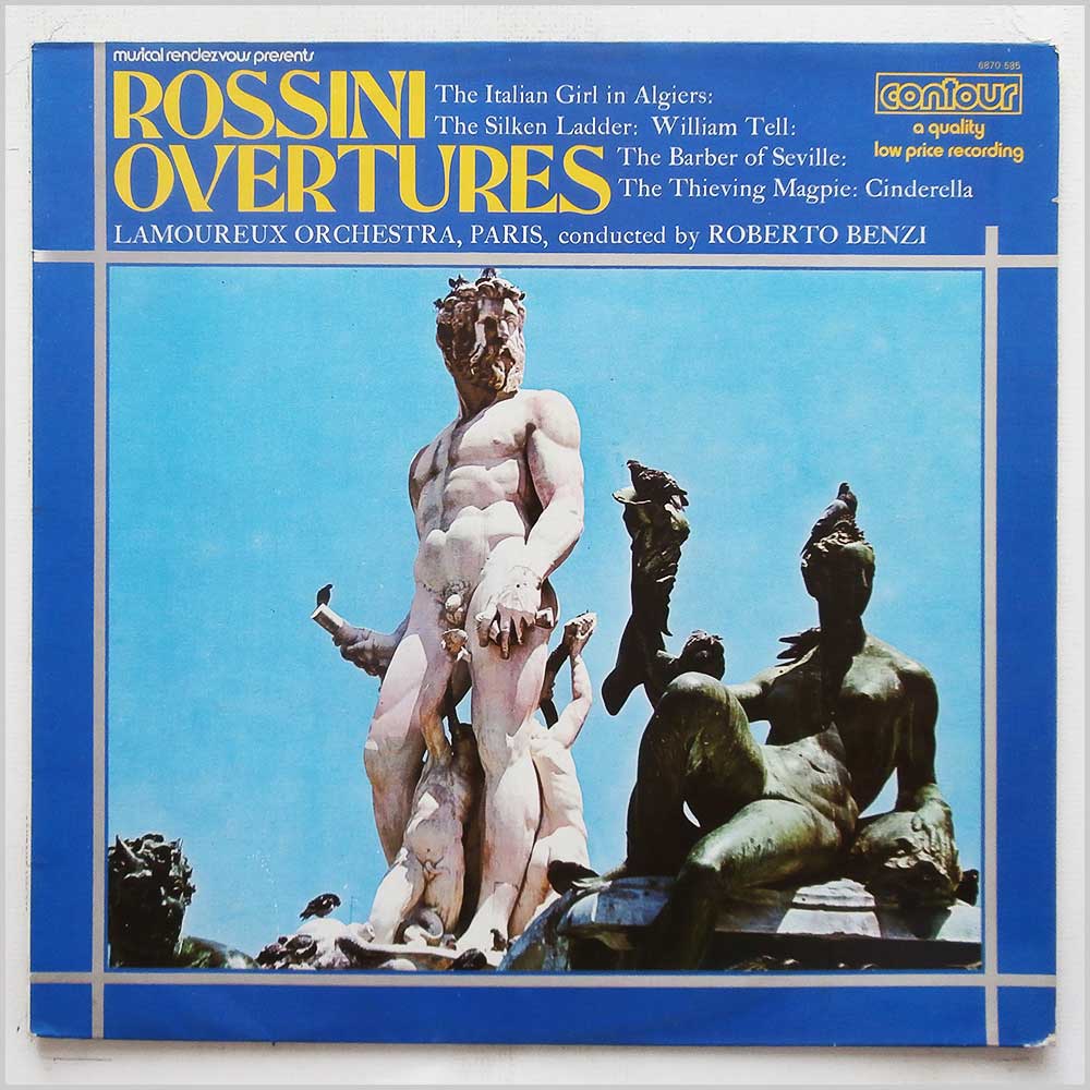 Roberto Benzi, Lamoureux Orchestra Paris - Rossini: Overtures  (6870 585) 
