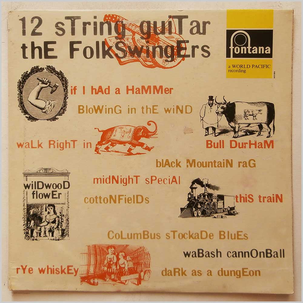 The Folkswingers - 12 String Guitar!  (688 008 ZL) 