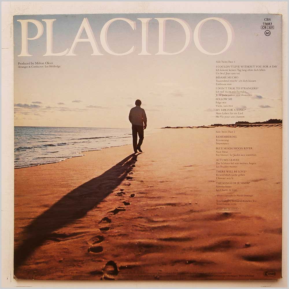 Placido Domingo - My Life For A Song  (73683) 