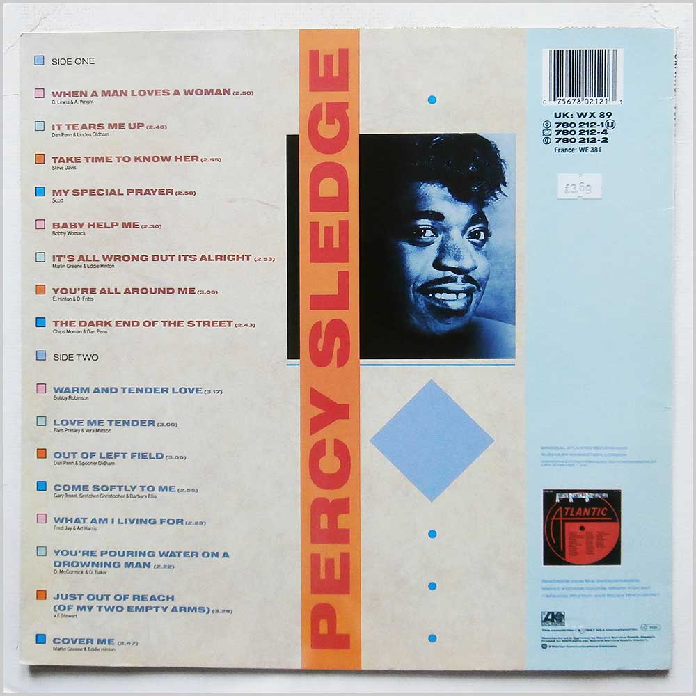 Percy Sledge - The Ultimate Collection: When A Man Loves A Woman  (780 212-1) 