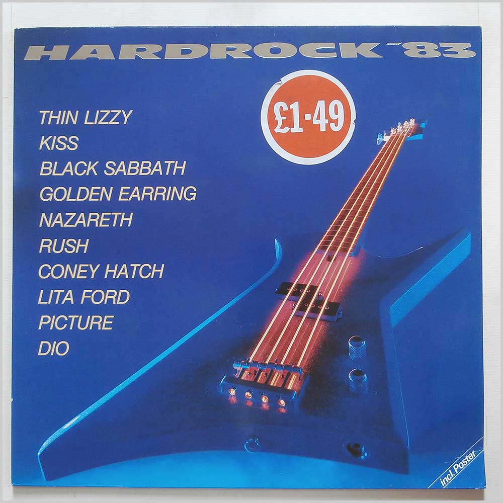 Various - Hard Rock '83  (814 462-1) 