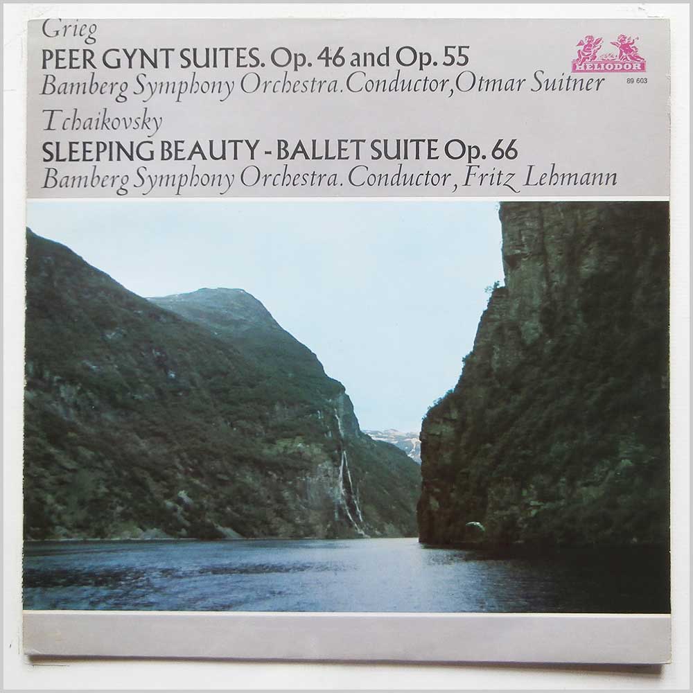 Otmar Suitner, Fritz Lehmann, Bamberg Symphony Orchestra - Grieg: Peer Gynt Suites, Op. 46 and Op. 55, Tchaikovsky: Sleeping Beauty Ballet Suite, Op. 66  (89 603) 