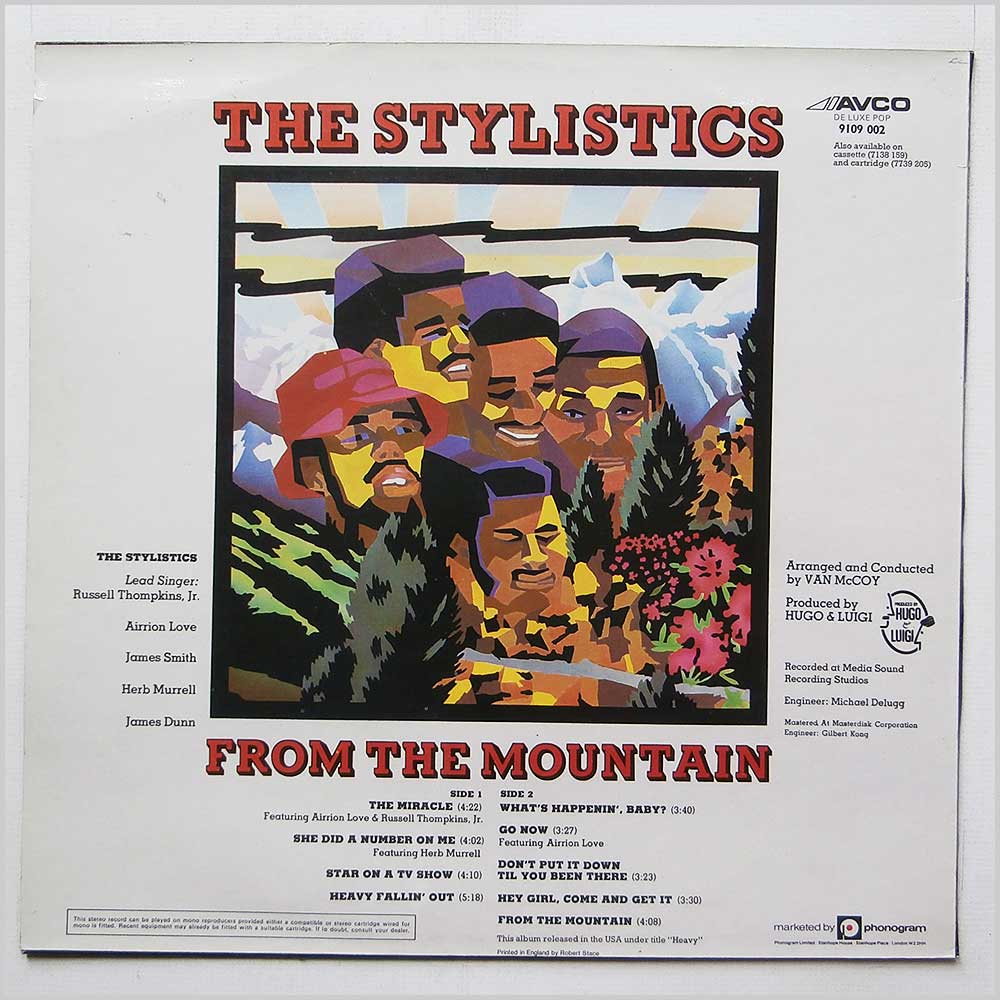 The Stylistics - From The Mountain  (9109 002) 