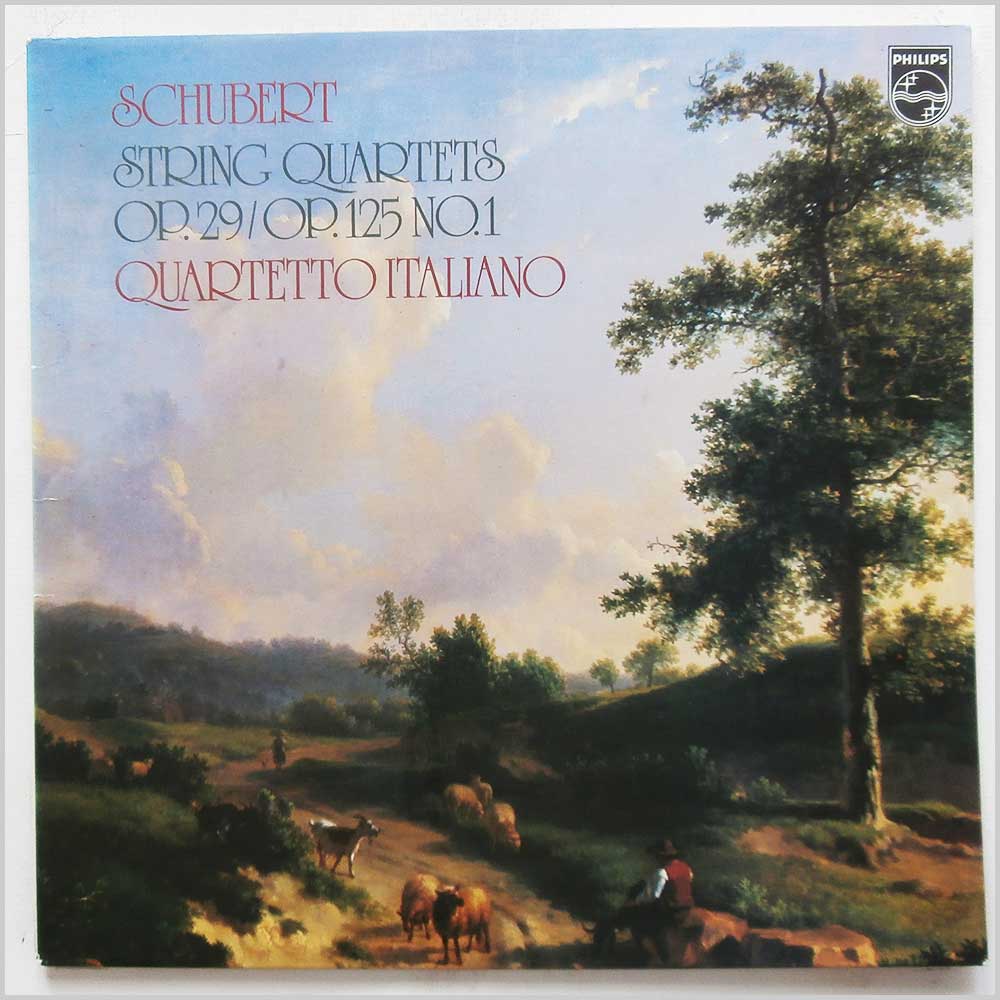 Quartetto Italiano, Paolo Borciani, Elisa Pegreffi, Piero Farulli, Franco Rossi - Schubert: String Quartets Op.29, Op.125 No.1  (9500 078) 