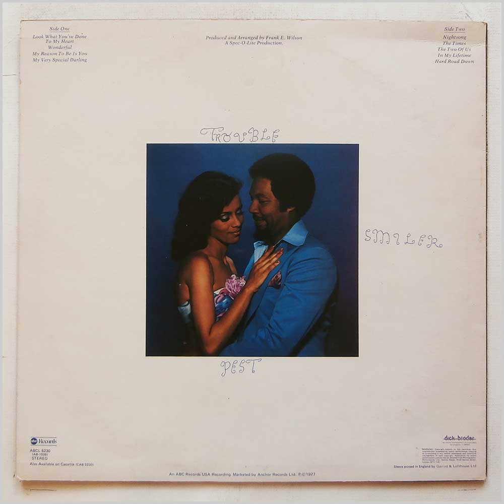 Marilyn McCoo and Billy Davis Jr - The Two Of Us  (ABCL 5230) 