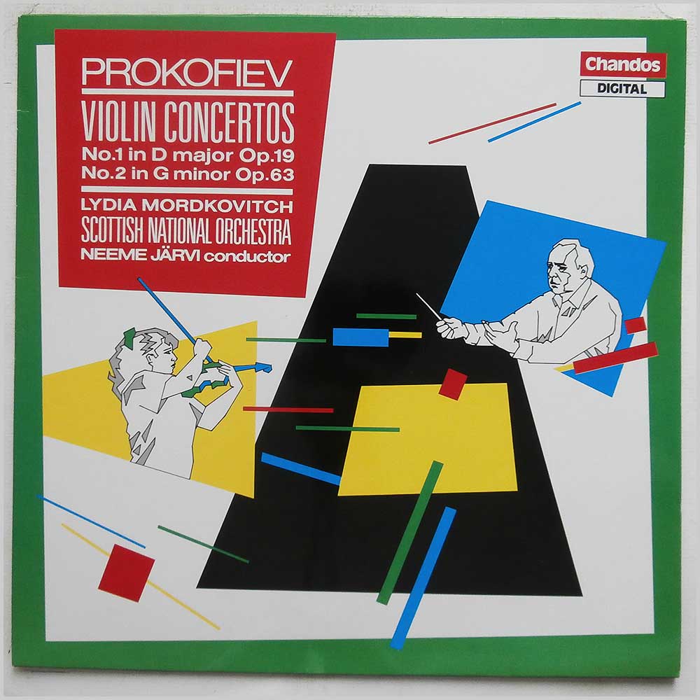 Lydia Mordkovitch, Scottish National Orchestra, Neeme Jarvi - Prokofiev: Violin Concertos  (ABRD 1354) 