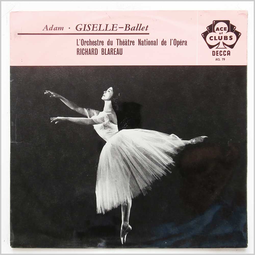 Richard Blareau, Orchestre National De L'Opéra De Paris, Pierre Ladhuie - Adam: Giselle Ballet  (ACL 79) 