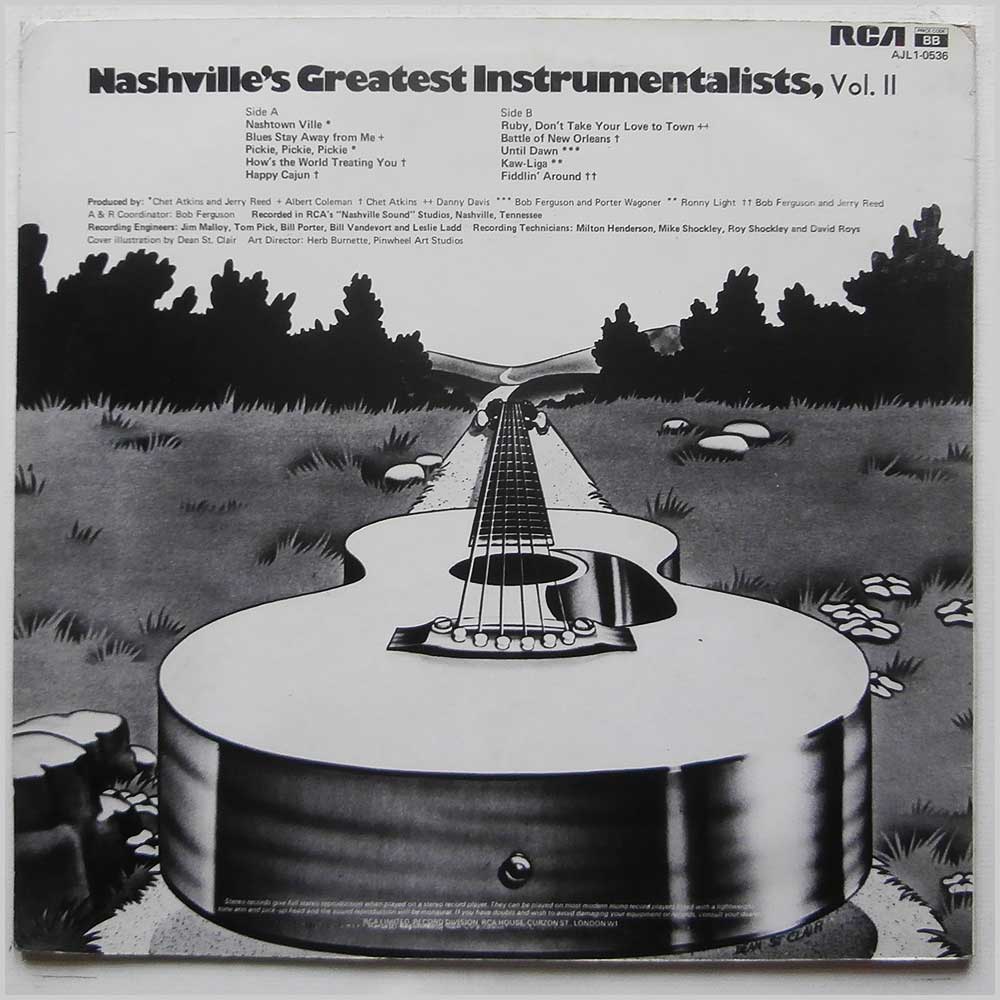 Various - Nashville's Greatest Instrumentalists Vol.II  (AJL1-0536) 