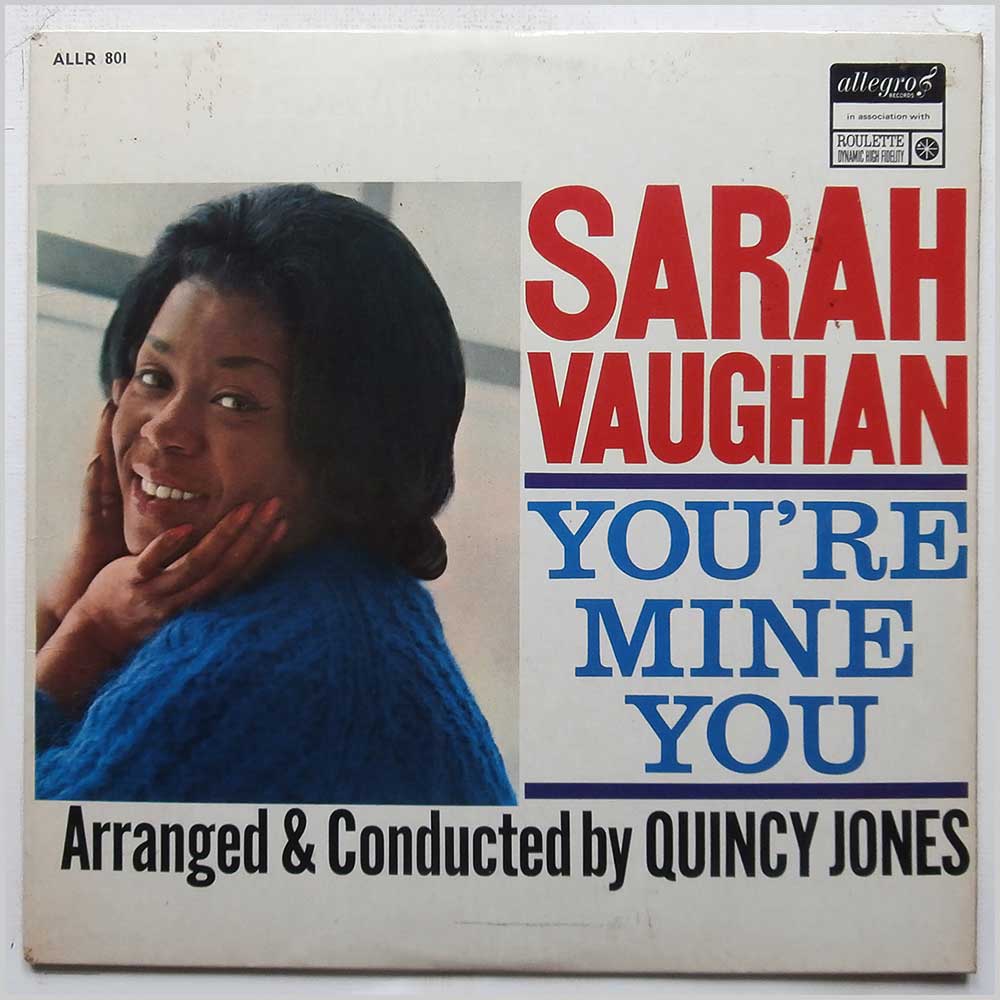 Sarah Vaughan - You're Mine You  (ALLR 801) 