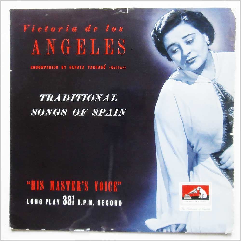 Victoria De Los Angeles, Renata Tarrago - Traditional Songs Of Spain  (ALP 1063) 
