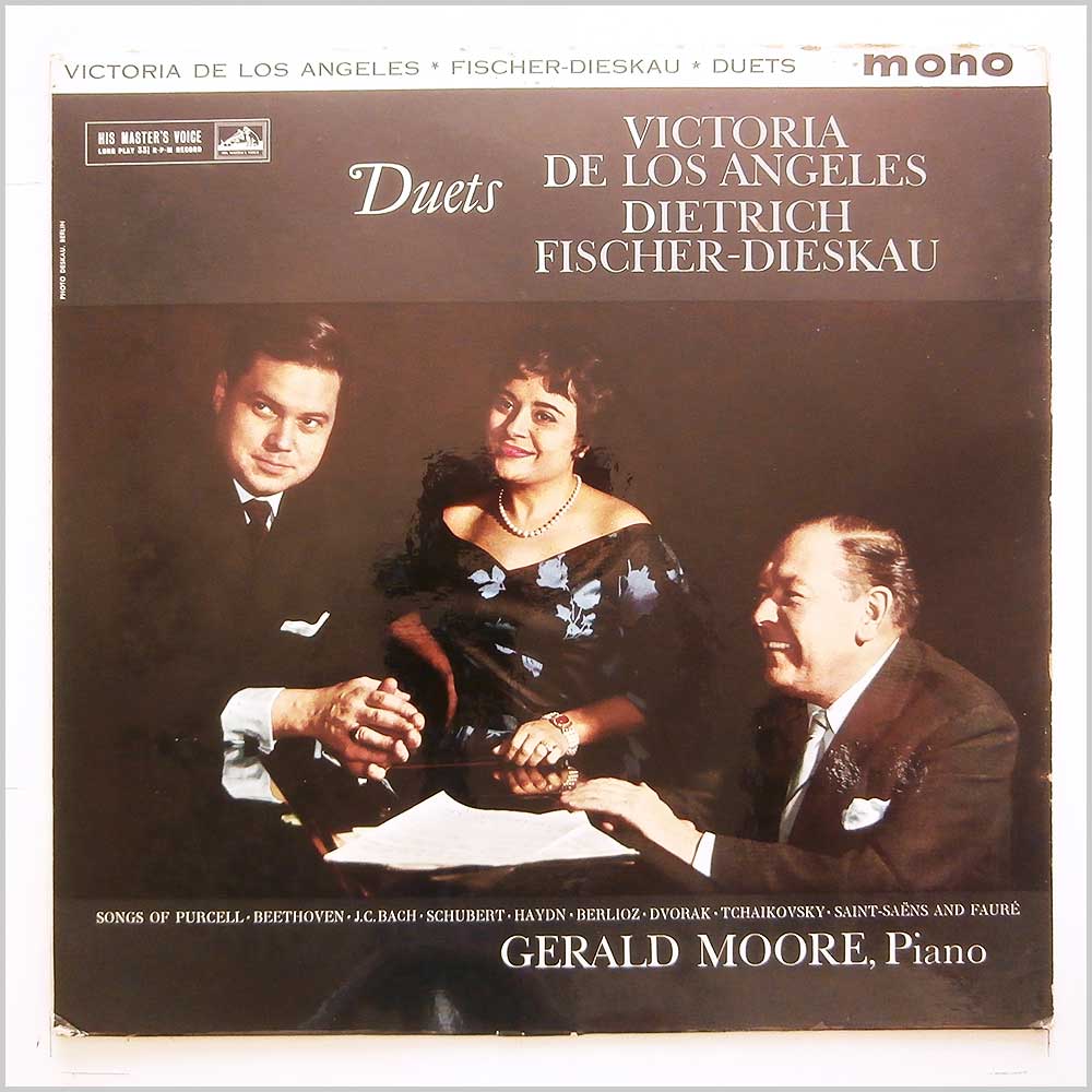 Victoria De Los Angeles, Dietrich Fischer-Dieskau, Gerald Moore - Duets  (ALP 1891) 