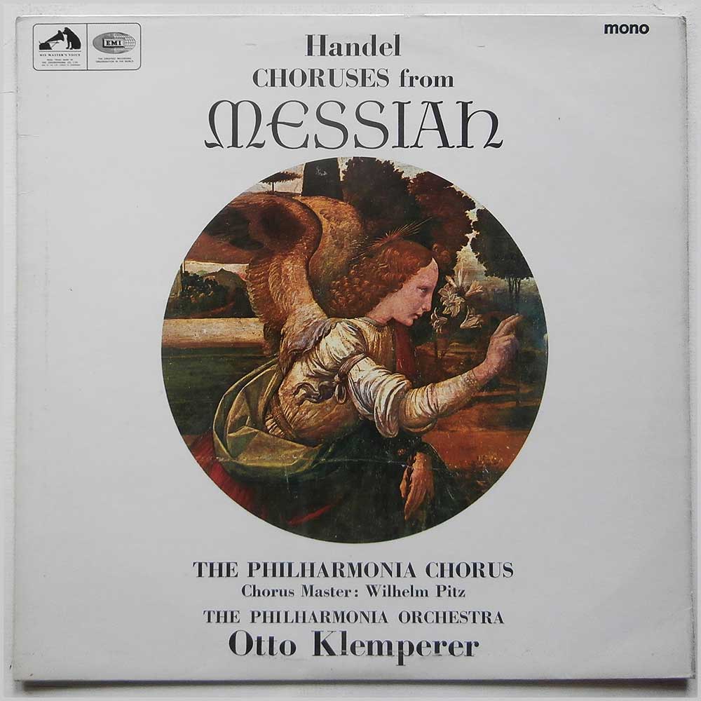 Otto Klemperer, The Philharmonia Chorus, Wilhelm Pitz, The Philharmonia Orchestra - Handel: Choruses From Messiah  (ALP 2288) 