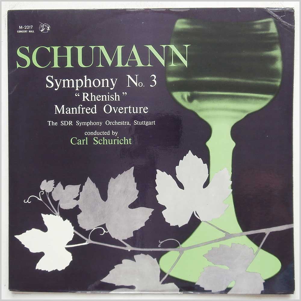 Carl Schuricht, SDR Symphony Orchestra, Stuttgart - Schumann: Symphony No. 3 Rhenish, Manfred Overture  (AM 2217) 