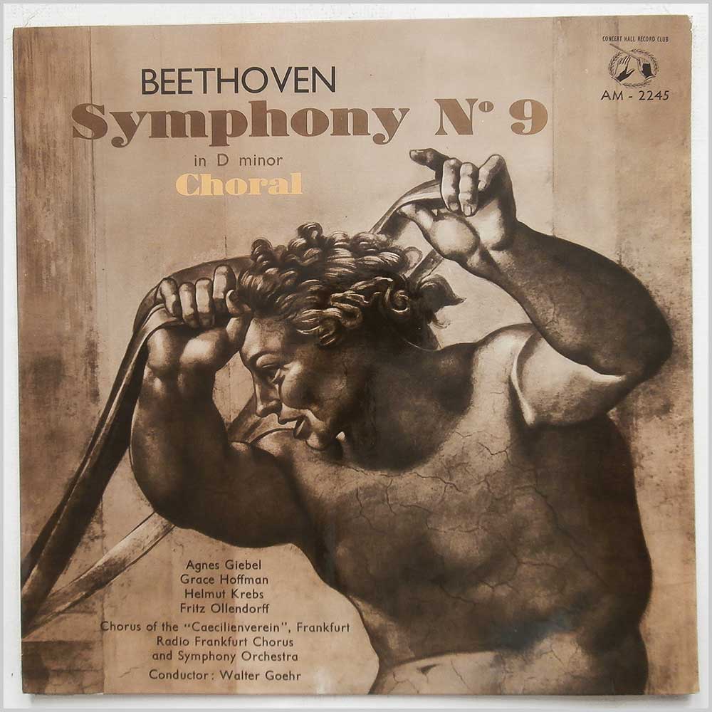 Walter Goehr, Radio Frankfurt Symphony Orchestra - Beethoven: Symphony No. 9  (AM 2245) 