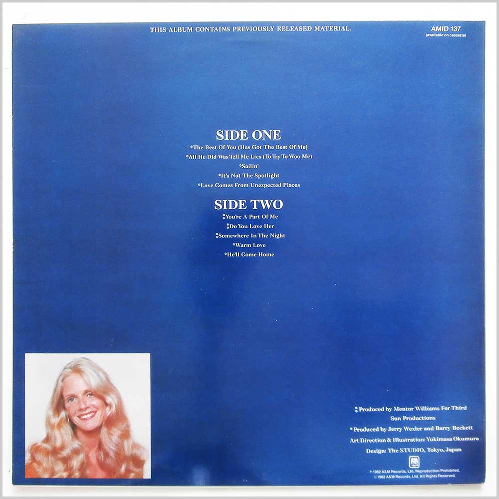 Kim Carnes - The Best Of You  (AMID 137) 