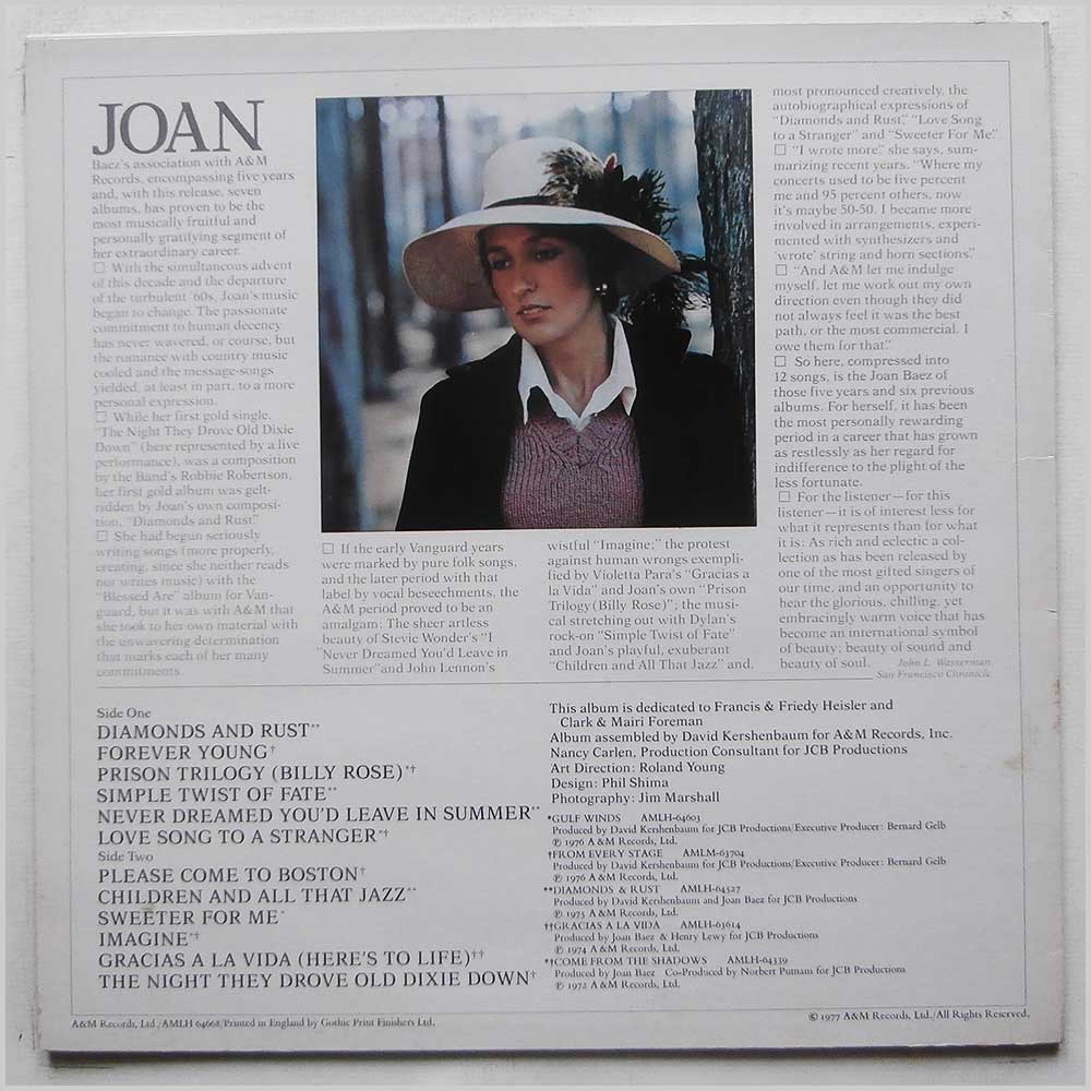 Joan C.Baez - The Best Of Joan C. Baez  (AMLH 64668) 