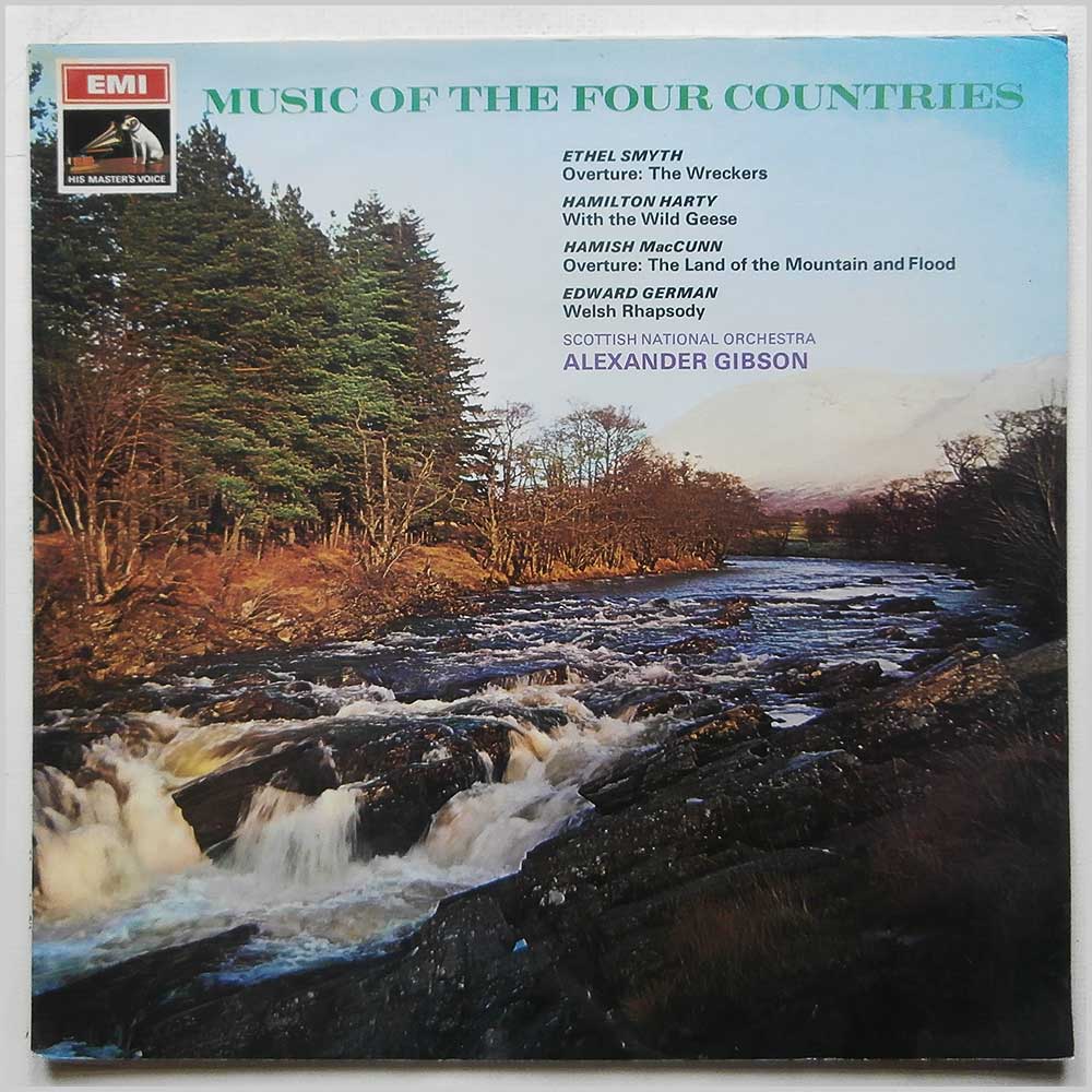 Alexander Gibson, Scottish National Orchestra - Music Of The Four Countries  (ASD 2400) 