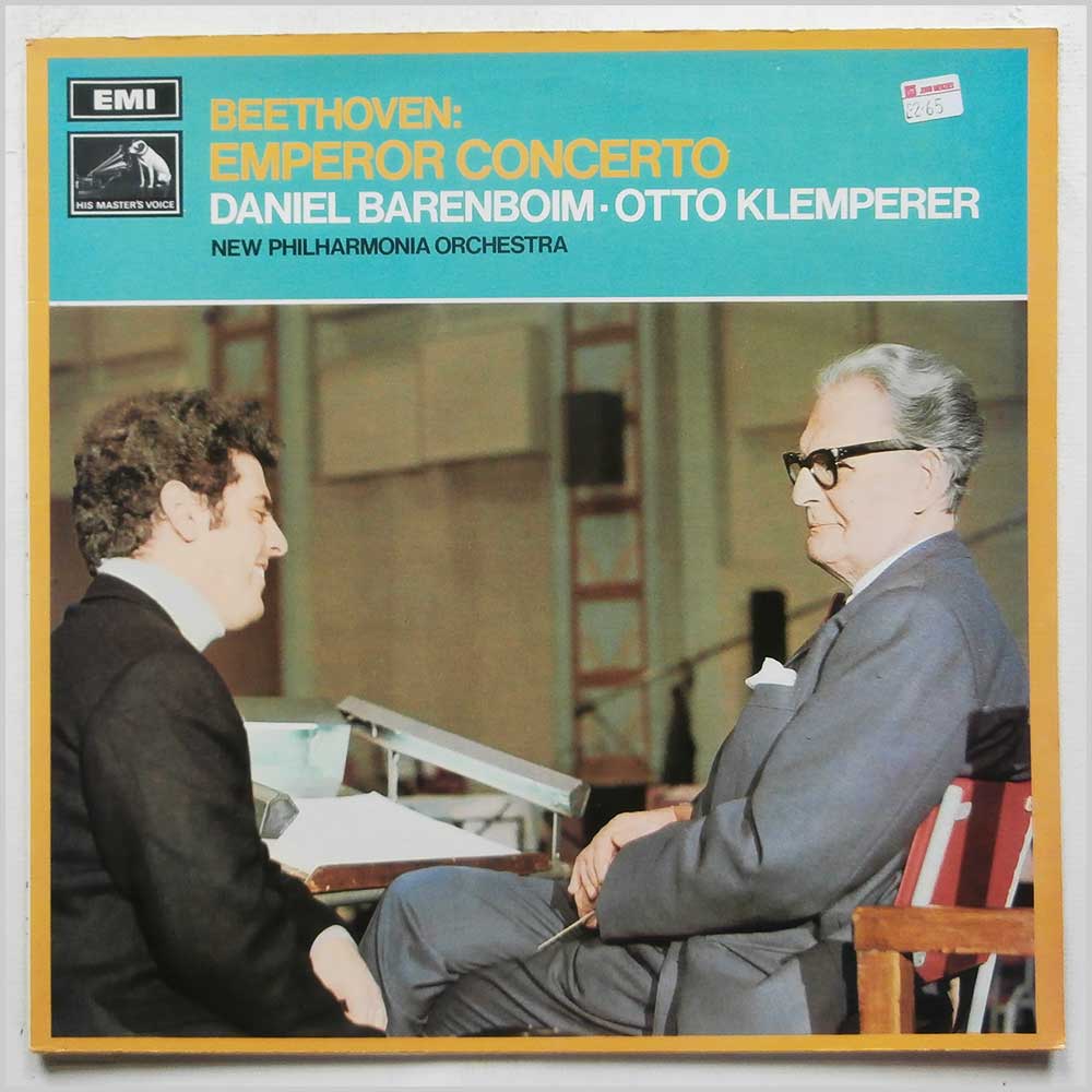 Daniel Barenboim, Otto Klemperer - Beethoven: Emperor Concerto  (ASD 25000) 