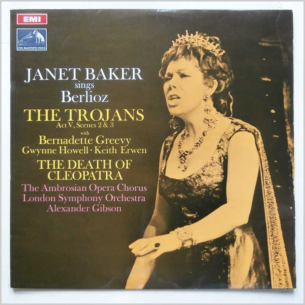 Janet Baker, The London Symphony Orchestra - Janet Baker Sings Berlioz  (ASD 2516) 