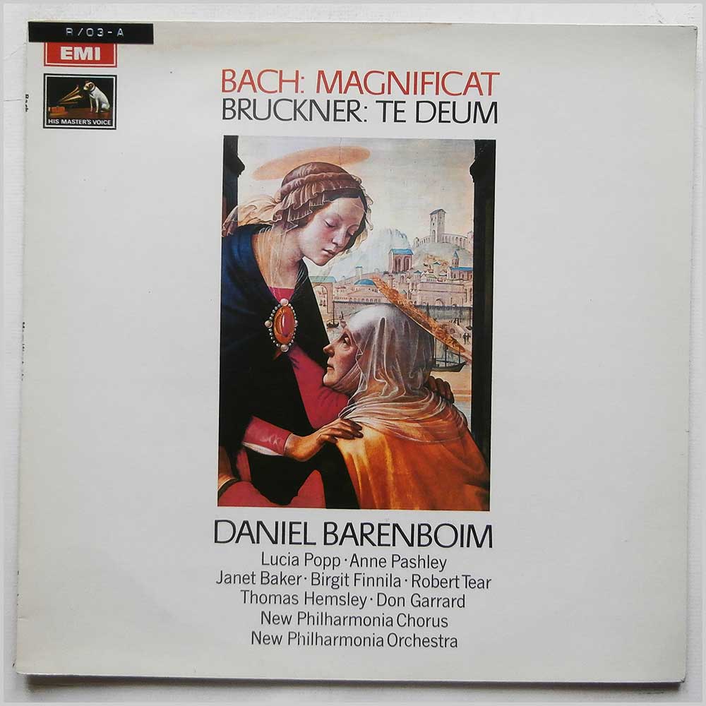 Daniel Barenboim - Bach: Magnificat, Bruckner: Te Deum  (ASD 2533) 